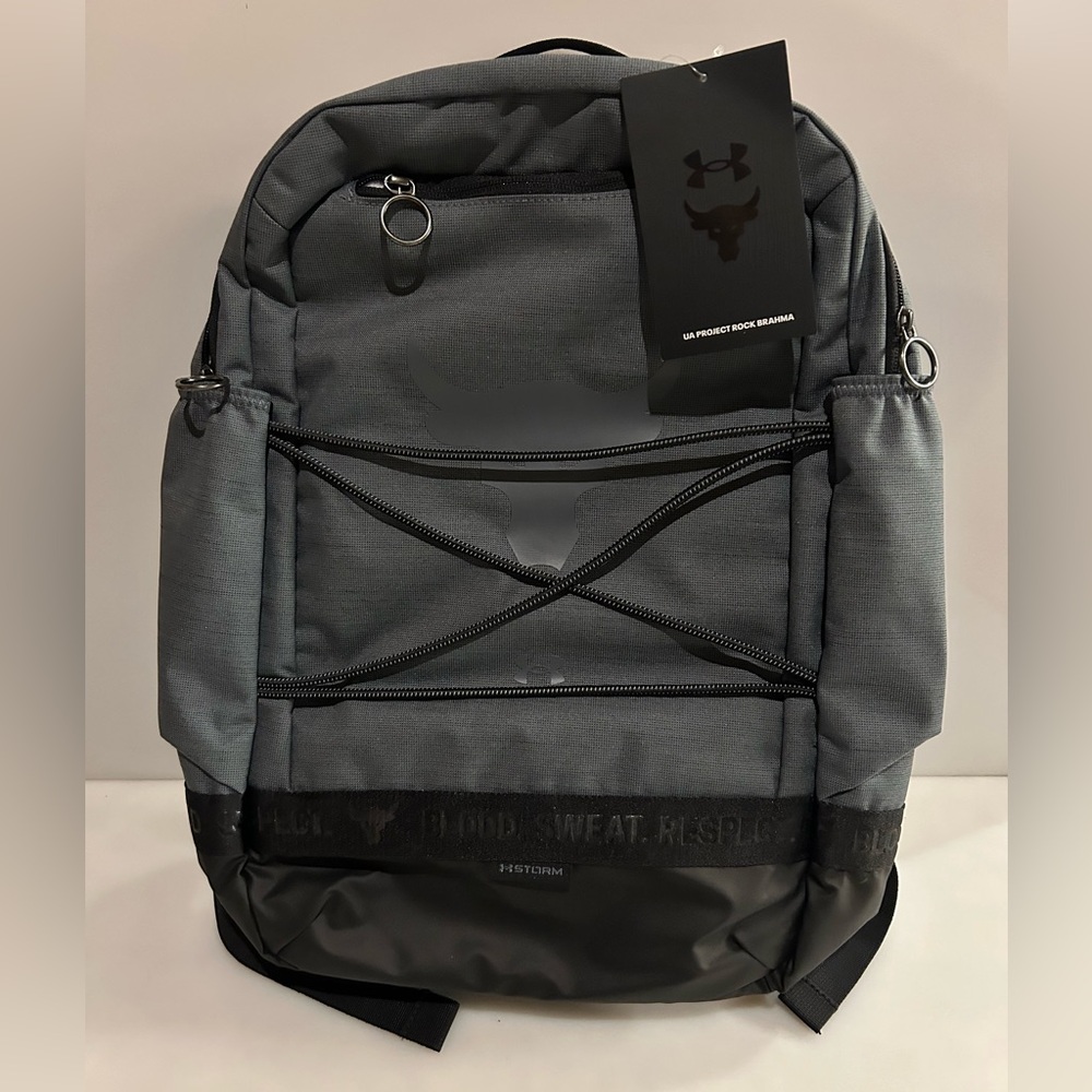 New Under Armour Project Rock Brahma 24L Backpack UA Storm 15” Laptop Bag NWT